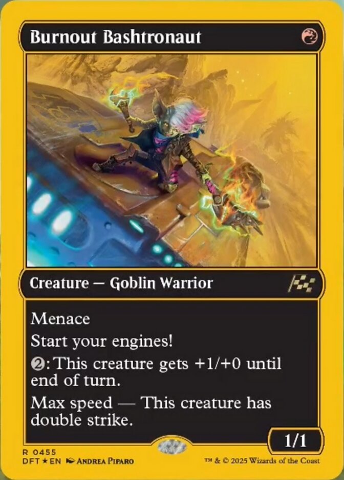 [Foil] DFT 455 Burnout Bashtronaut (0455 - First-Place Foil) R