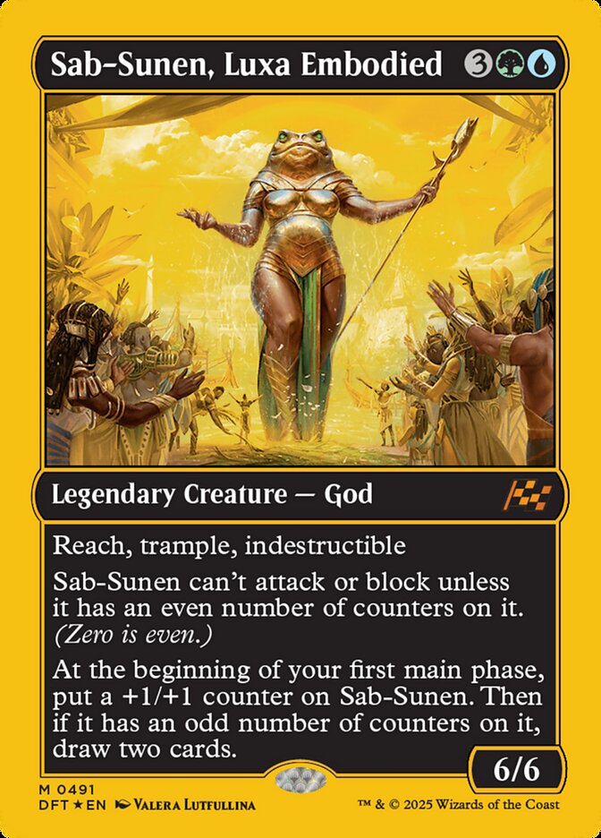 [Foil] DFT 491 Sab-Sunen, Luxa Embodied (0491 - First-Place Foil) M