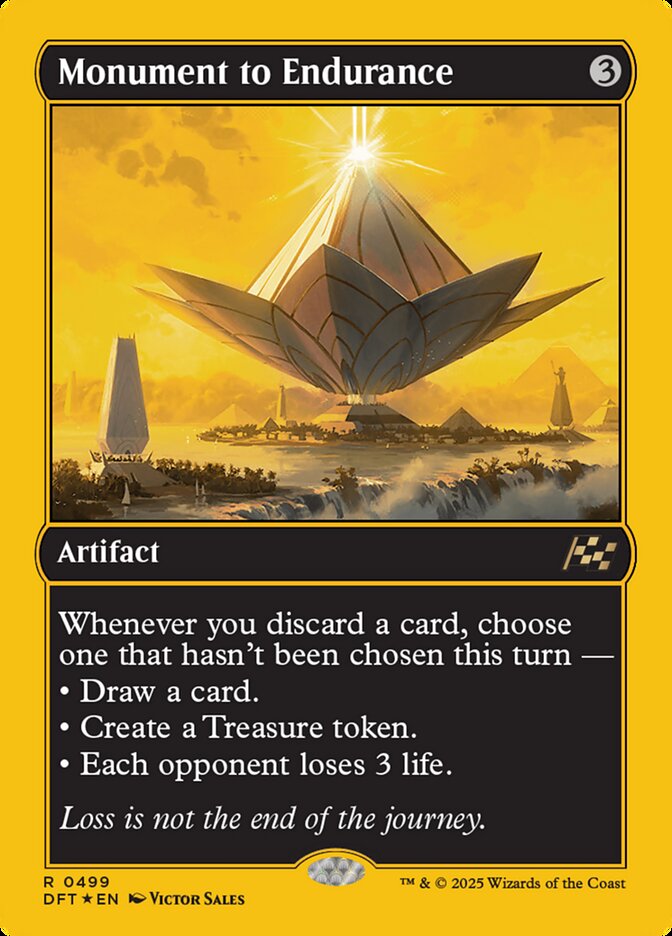 [Foil] DFT 499 Monument to Endurance (0499 - First-Place Foil) R