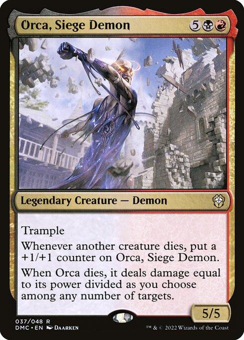 [Foil] DMC 037 Orca, Siege Demon R