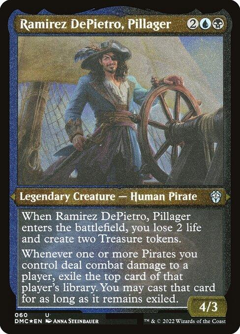 [Foil Etched] DMC 060 Ramirez DePietro, Pillager (Foil Etched) U