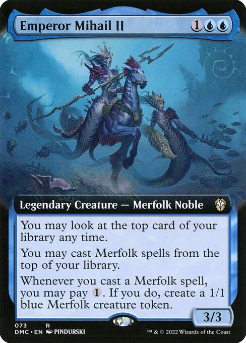 [Foil] DMC 073 Emperor Mihail II (Extended Art) R