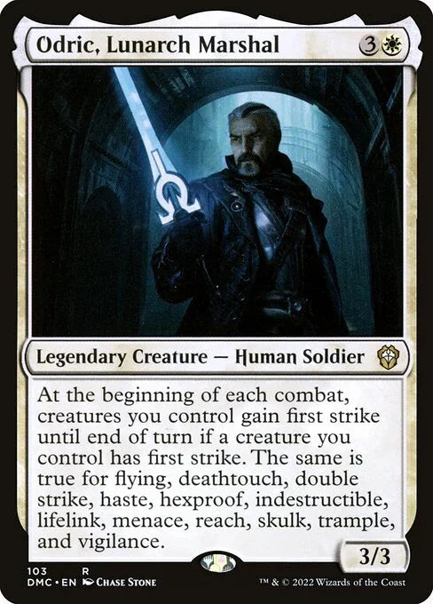 DMC 103 Odric, Lunarch Marshal R