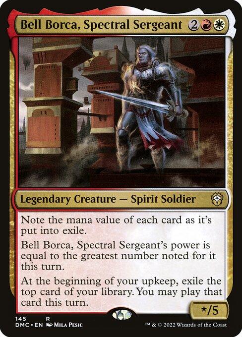 DMC 145 Bell Borca, Spectral Sergeant R