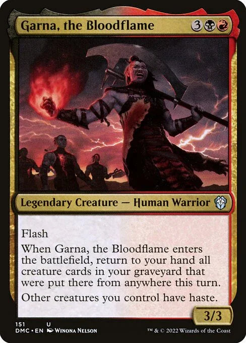 DMC 151 Garna, the Bloodflame U