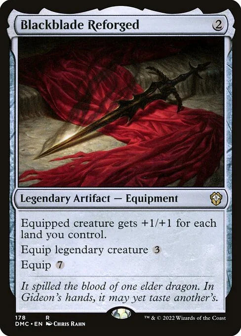 DMC 178 Blackblade Reforged R