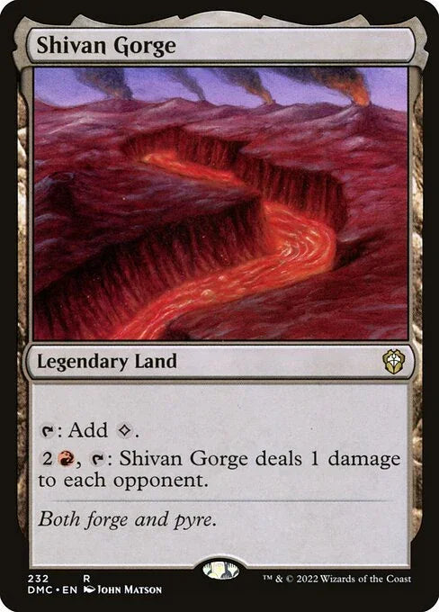 DMC 232 Shivan Gorge R