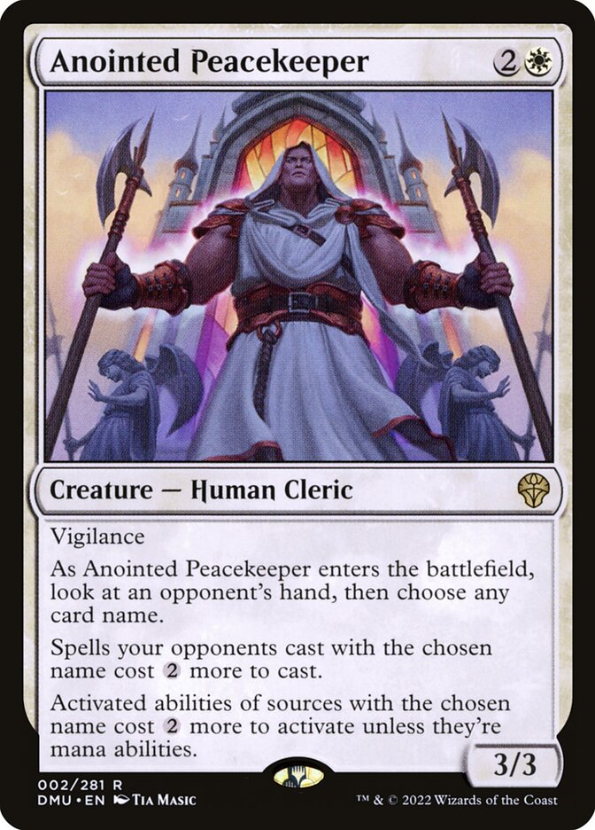 DMU 002 Anointed Peacekeeper R