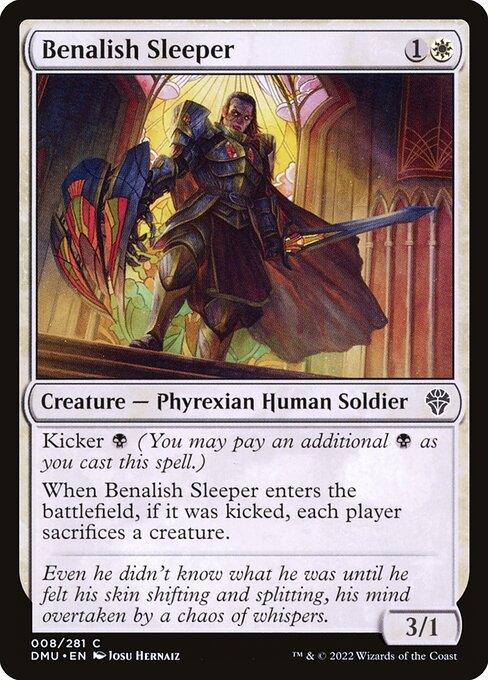 [Foil] DMU 008 Benalish Sleeper C