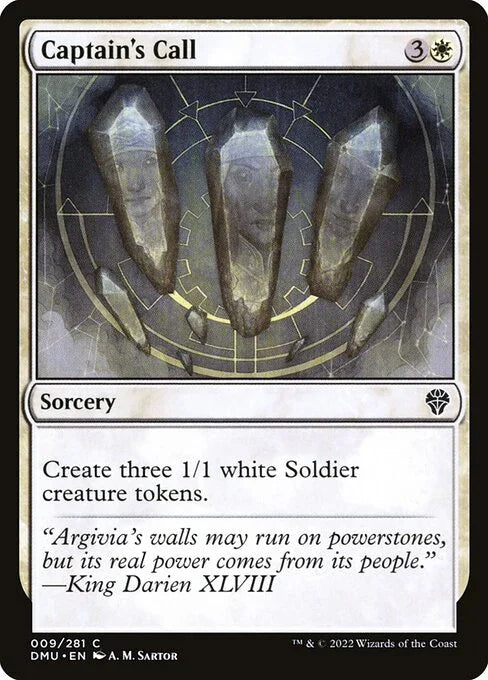 [Foil] DMU 009 Captain's Call C