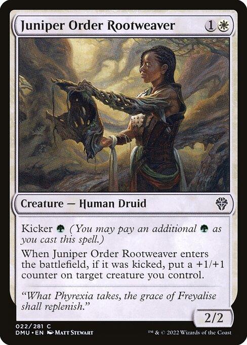 [Foil] DMU 022 Juniper Order Rootweaver C