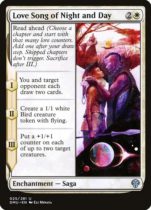 [Foil] DMU 025 Love Song of Night and Day U