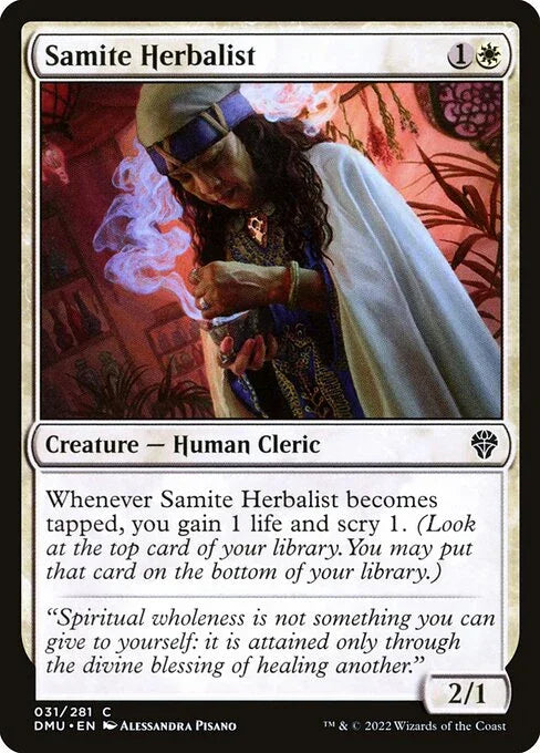 [Foil] DMU 031 Samite Herbalist C