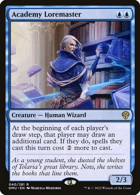 [Foil] DMU 040 Academy Loremaster R