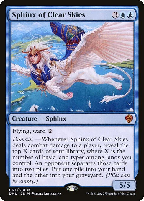 [Foil] DMU 067 Sphinx of Clear Skies M