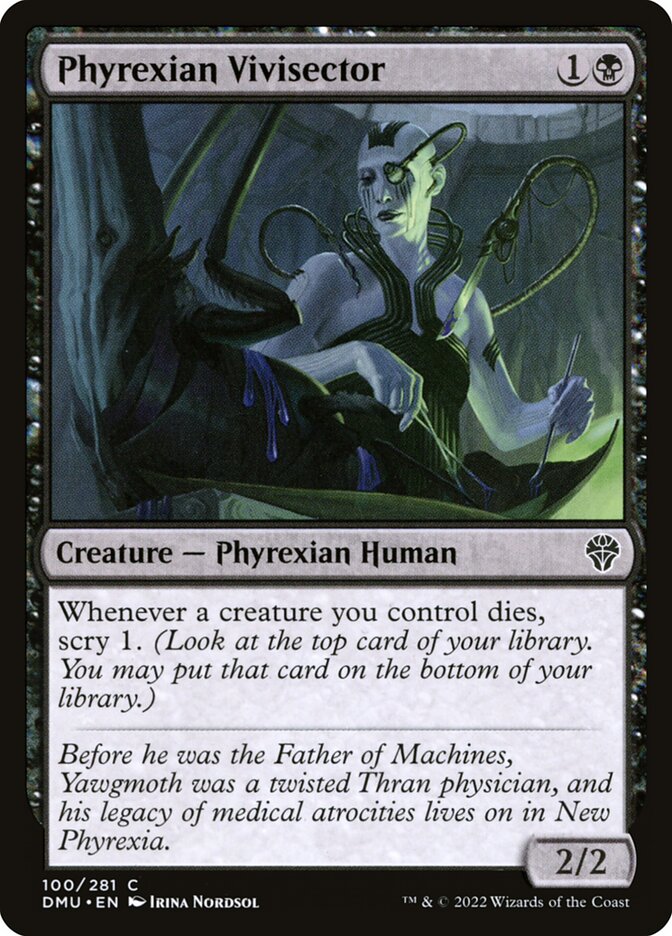 DMU 100 Phyrexian Vivisector C