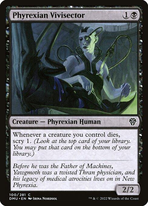 [Foil] DMU 100 Phyrexian Vivisector C