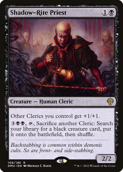 [Foil] DMU 106 Shadow-Rite Priest R
