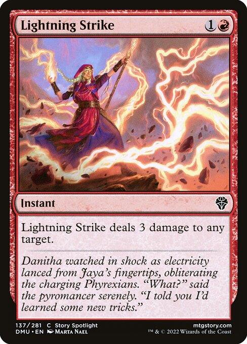 [Foil] DMU 137 Lightning Strike C