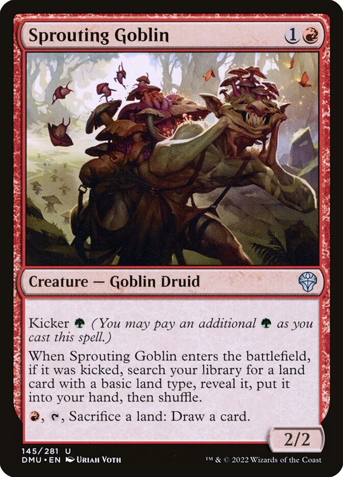 DMU 145 Sprouting Goblin U