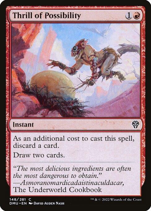 [Foil] DMU 148 Thrill of Possibility C