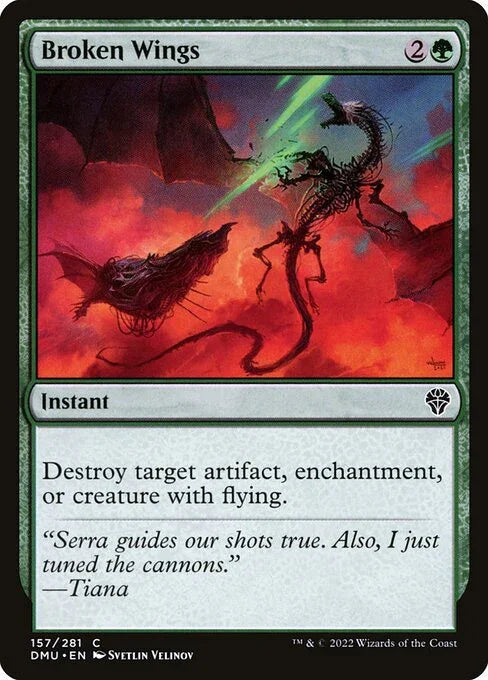 [Foil] DMU 157 Broken Wings C