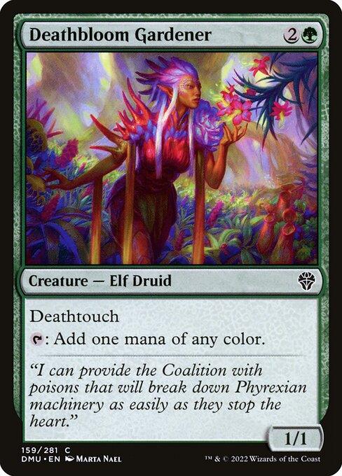 [Foil] DMU 159 Deathbloom Gardener C