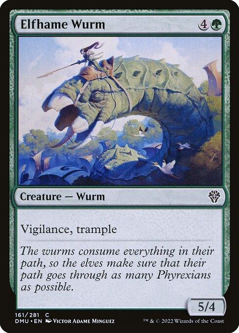 [Foil] DMU 161 Elfhame Wurm C