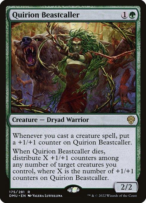 [Foil] DMU 175 Quirion Beastcaller R