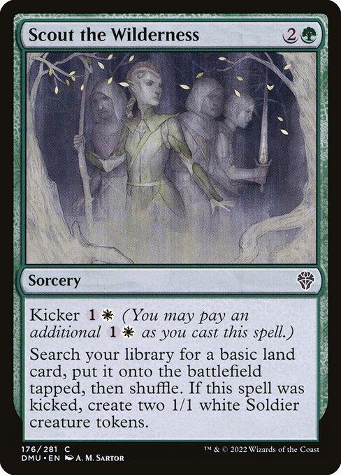 [Foil] DMU 176 Scout the Wilderness C