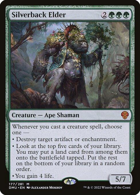 [Foil] DMU 177 Silverback Elder M