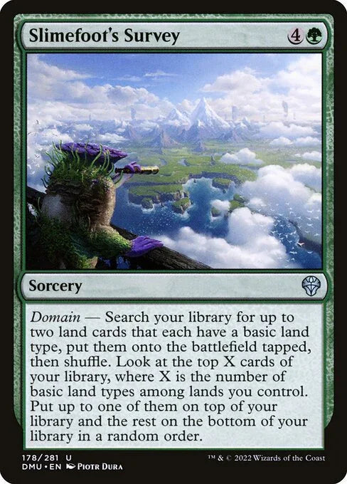 [Foil] DMU 178 Slimefoot's Survey U