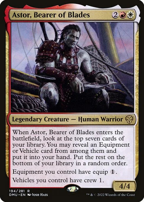 [Foil] DMU 194 Astor, Bearer of Blades R