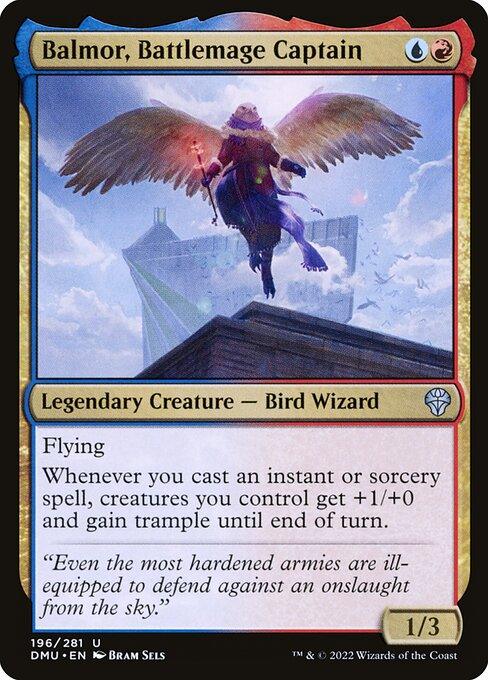 [Foil] DMU 196 Balmor, Battlemage Captain U