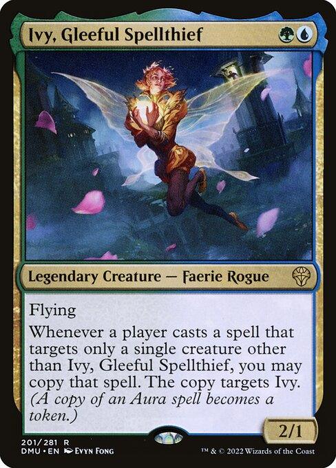 [Foil] DMU 201 Ivy, Gleeful Spellthief R