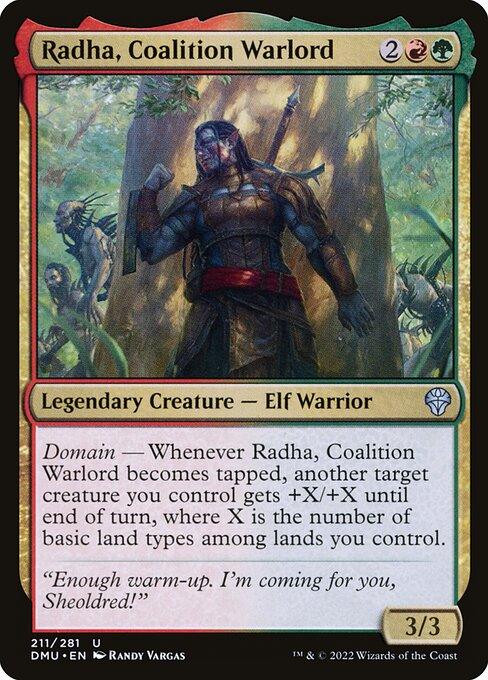 [Foil] DMU 211 Radha, Coalition Warlord U