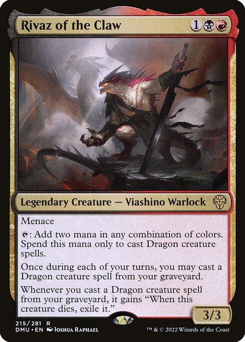 [Foil] DMU 215 Rivaz of the Claw R