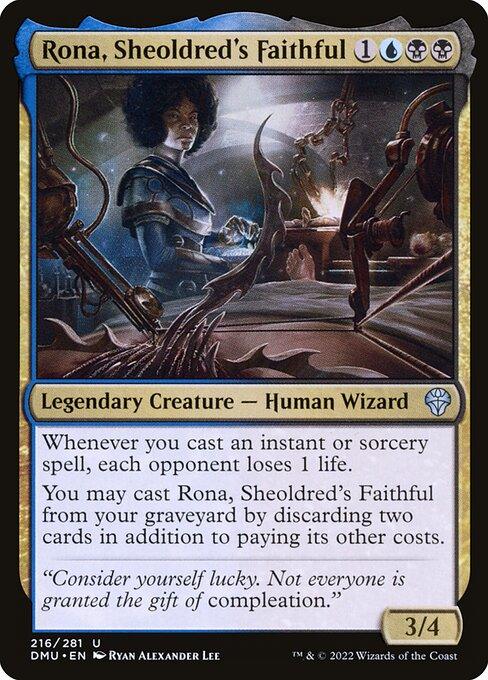 [Foil] DMU 216 Rona, Sheoldred's Faithful U
