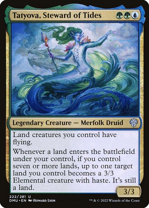 [Foil] DMU 222 Tatyova, Steward of Tides U