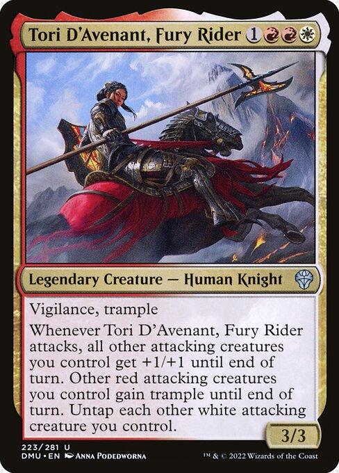 [Foil] DMU 223 Tori D'Avenant, Fury Rider U