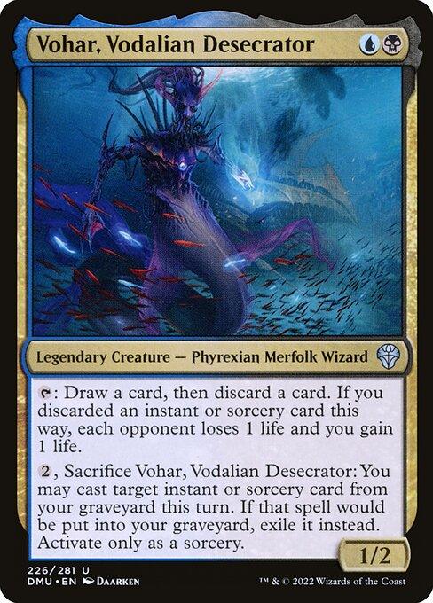 [Foil] DMU 226 Vohar, Vodalian Desecrator U