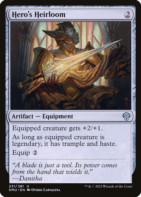 [Foil] DMU 231 Hero's Heirloom U