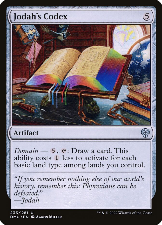 DMU 233 Jodah's Codex U