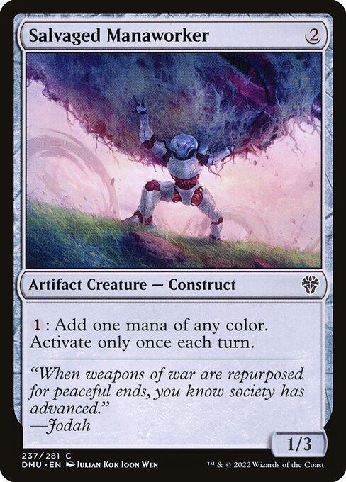 [Foil] DMU 237 Salvaged Manaworker C