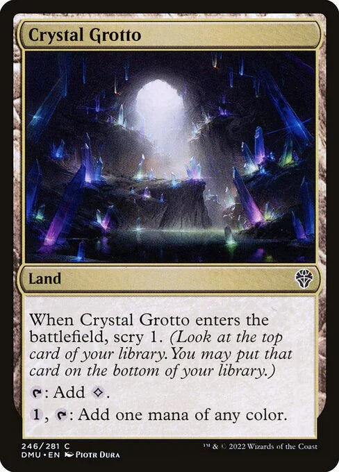[Foil] DMU 246 Crystal Grotto C
