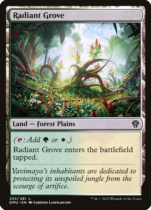 [Foil] DMU 253 Radiant Grove L
