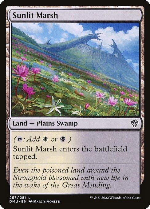 [Foil] DMU 257 Sunlit Marsh L