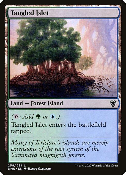 [Foil] DMU 258 Tangled Islet L