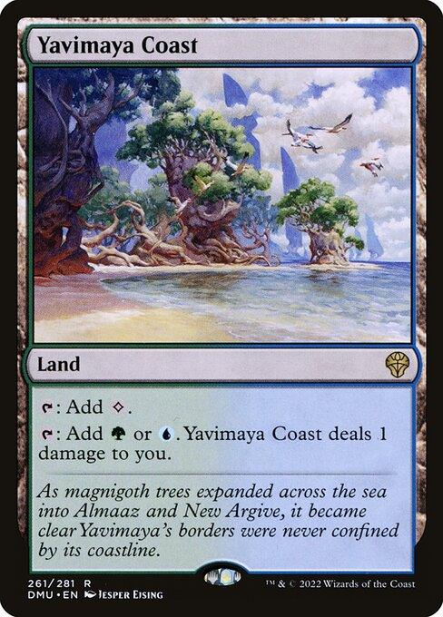 [Foil] DMU 261 Yavimaya Coast R