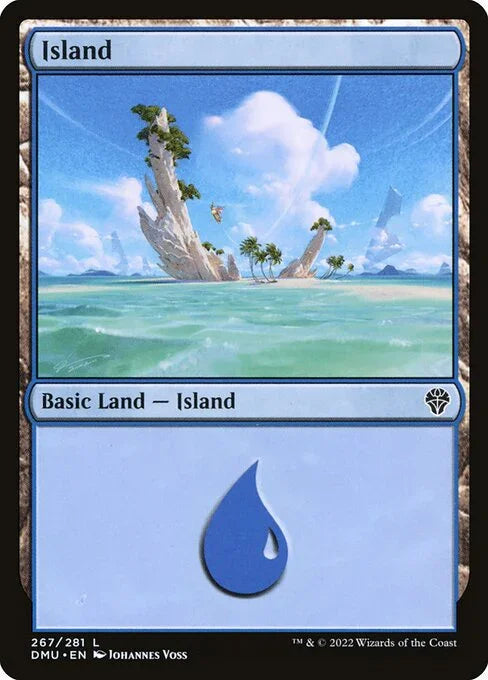 [Foil] DMU 267 Island (267) L